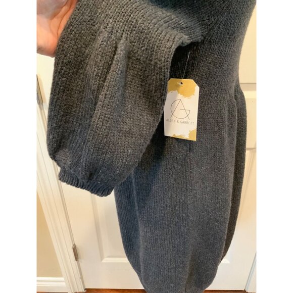 Vince Gray Wool Long Cardigan W/ 3/4 Sleeves , Size Small - Picture 5 of 8